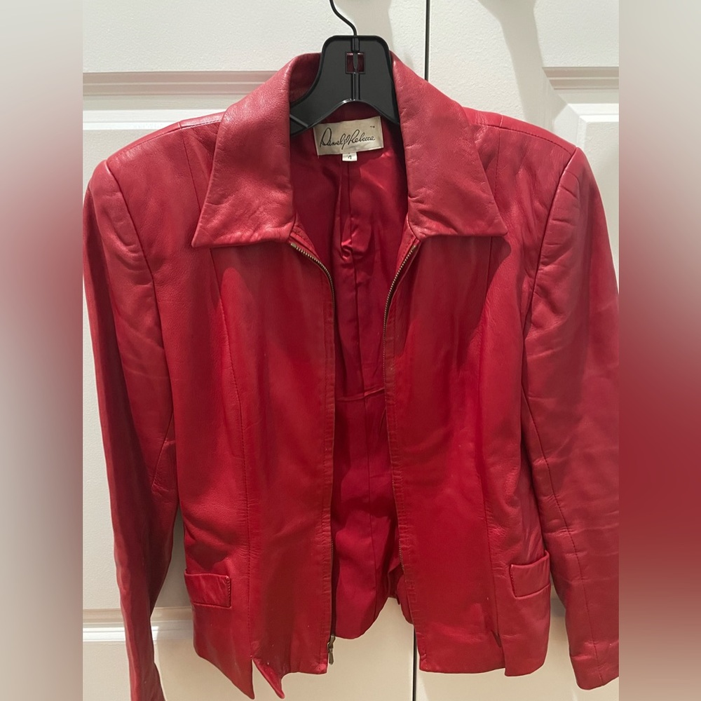 Red Leather Jacket